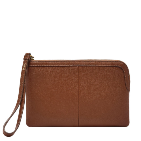 Fossil womens sofia leather wristlet