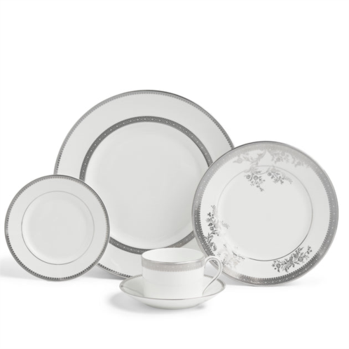 Wedgwood vera wang lace dinnerware set, 10 piece set