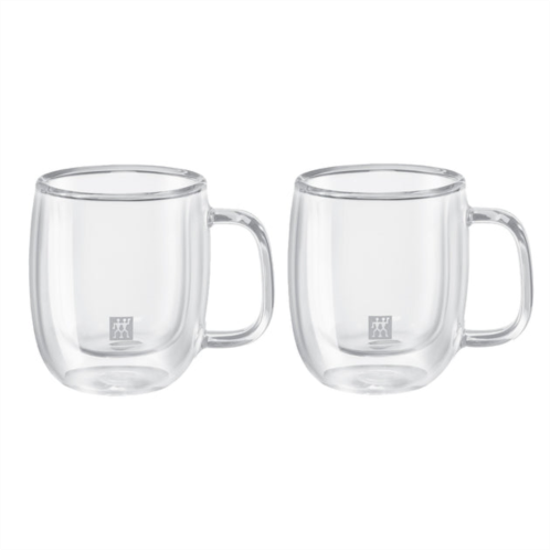 ZWILLING sorrento plus 2-pc double-wall glass espresso mug set