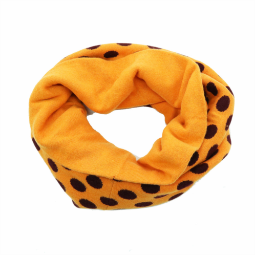 PORTOLANO reversible polka dots neck warmer