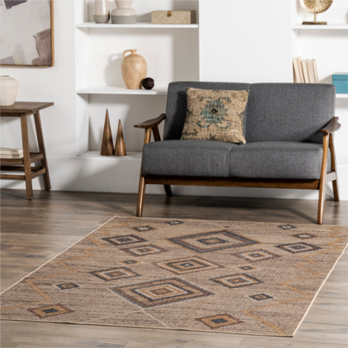 NuLOOM jonie bohemian easy-jute machine washable area rug