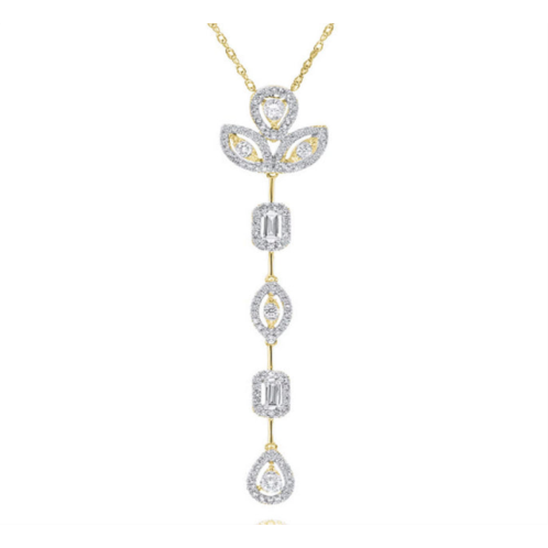 Diana M. diamond necklace