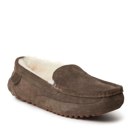 Dearfoams fireside by mens melbourne genuine shearling moccasin