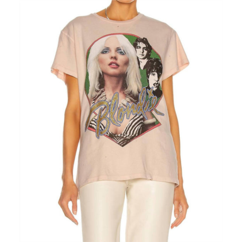 MadeWorn vintage blondie tee in pink