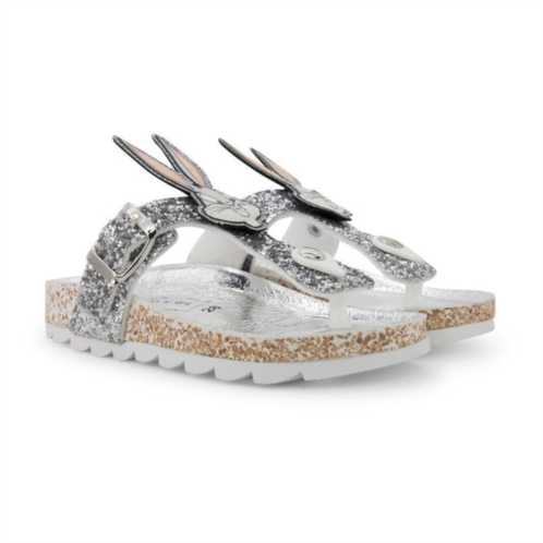 Master of Arts silver bugs bunny sandals