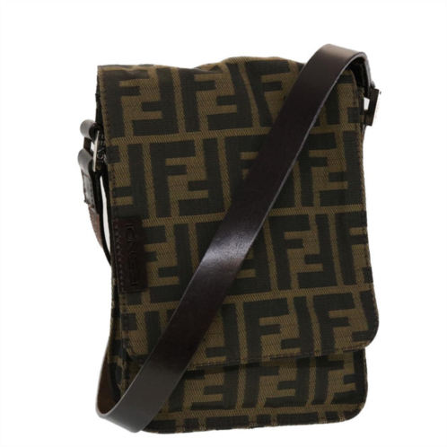 Fendi canvas shoulder bag (pre-owned)