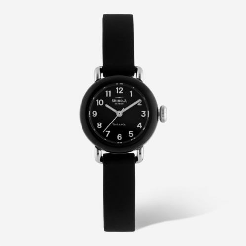 Shinola detrola womens pee wee s0120213529 black watch 25mm