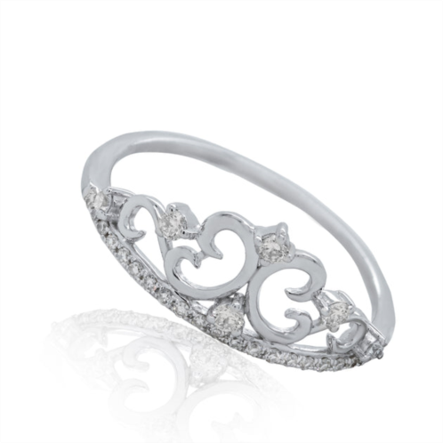 Diana M. rings-all other, 14k wg diana m