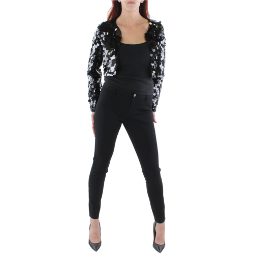 Kensie womens sequined crop bolero