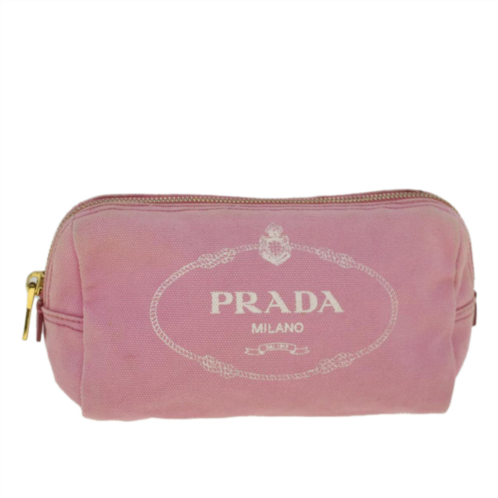 Prada canvas clutch bag (pre-owned)