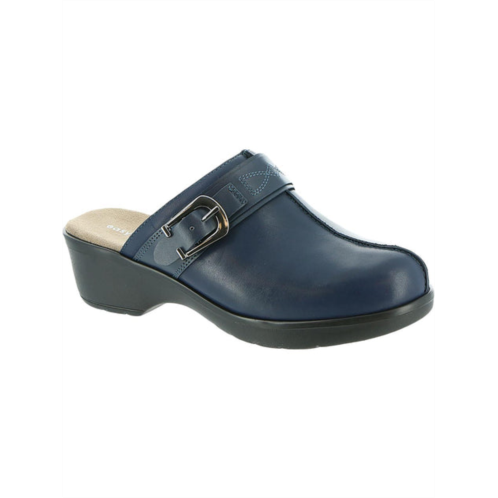 Easy Spirit pine womens leather slip on clogs