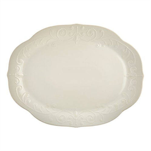 Lenox french perle oval platter white