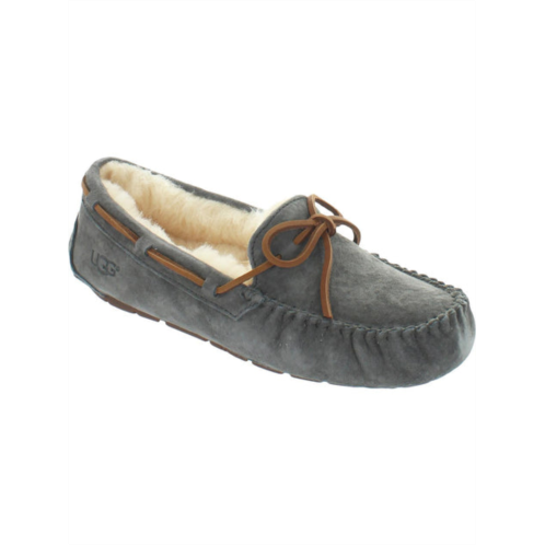 Ugg dakota womens suede sheepskin lined moccasin slippers