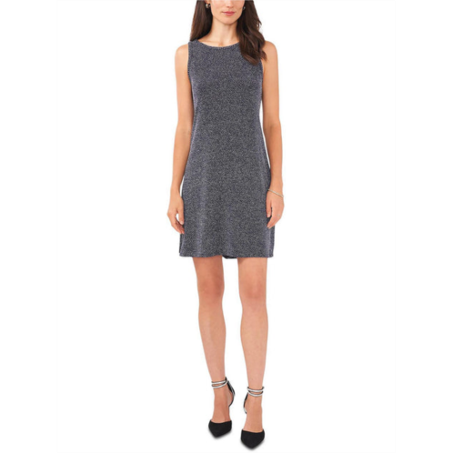 MSK womens knit mini shift dress