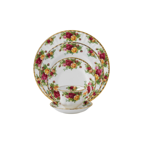 Royal Albert old country roses 5 piece set