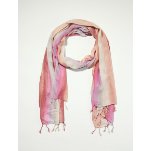 Lucky Brand stripe scarf