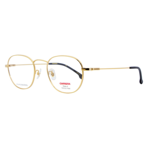 Carrera round eyeglasses ca217g 0000 rose gold 50mm 217g