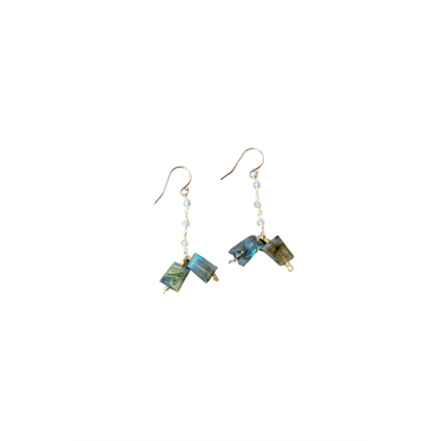 A Blonde and Her Bag la jolla earring in labradorite