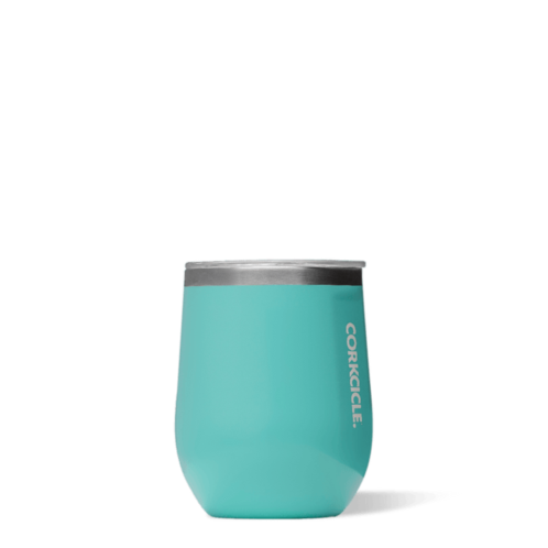 CORKCICLE 12oz gloss turquoise classic stemless