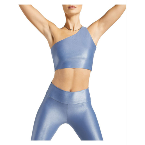 Koral Activewear attract rev womens wicking workout crop top