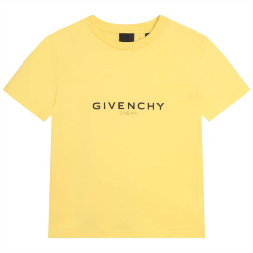 Givenchy yellow logo t-shirt