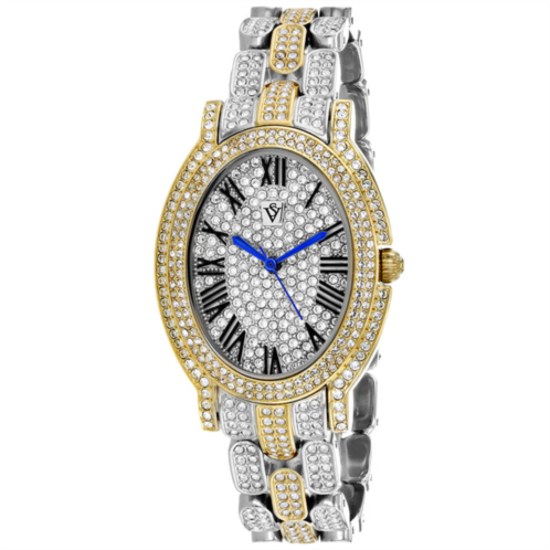 Christian Van Sant womens amore silver dial watch