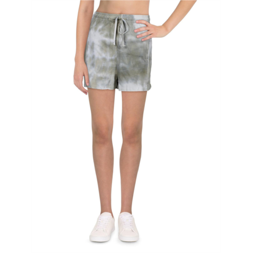 Madden Girl womens tie-dye drawstring shorts