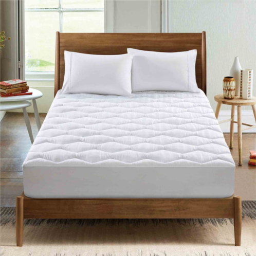 Puredown peace nest quilted down alternative mattress pad with tc500 100% cotton cover