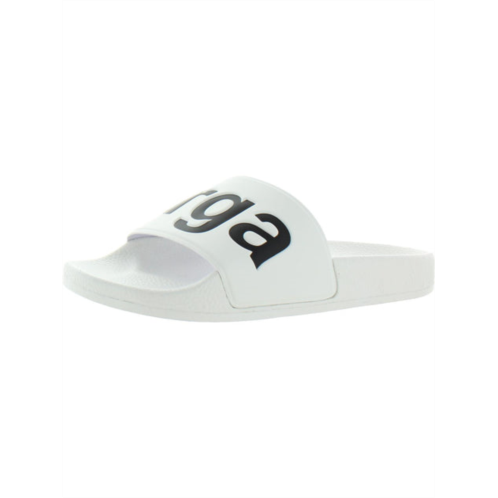 Superga 1908 womens man made slip on pool slides