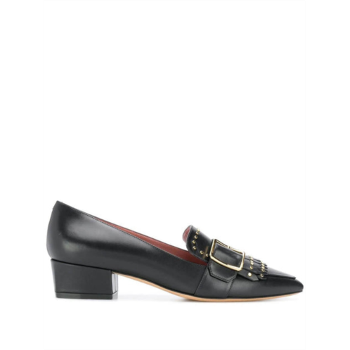 Bally harumi womens 6223346 black calf leather stud mules