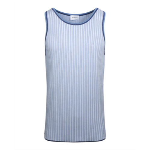 Salvatore Ferragamo striped knit tank top