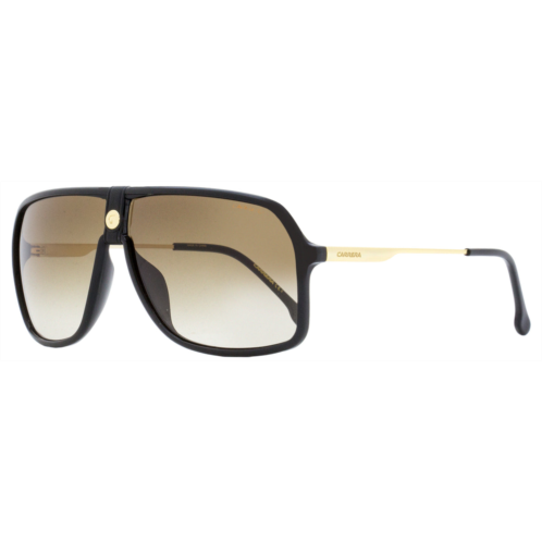 Carrera mens navigator sunglasses ca1019/s 807ha black/gold 64mm