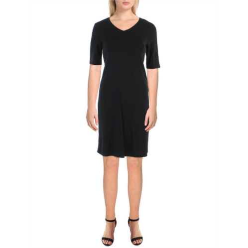 Eileen Fisher womens tencel blend short t-shirt dress