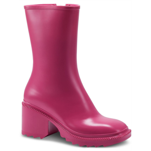 INC everett womens faux leather outdoor rain boots