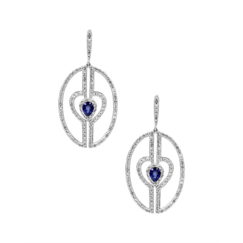 Diana M. diamond earrings