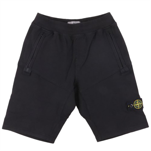 Stone Island black bermuda shorts