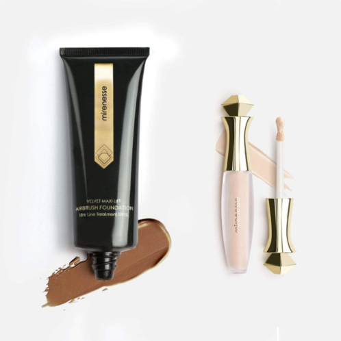 Mirenesse velvet maxilift airbrush foundation + concealer