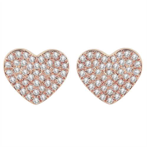 Diana M. diamond earrings