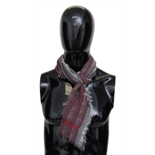 Missoni wool blend patterned unisex neck wrap mens scarf