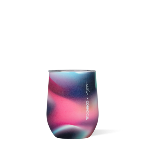 CORKCICLE 12oz glamdisco karim rashid stemless