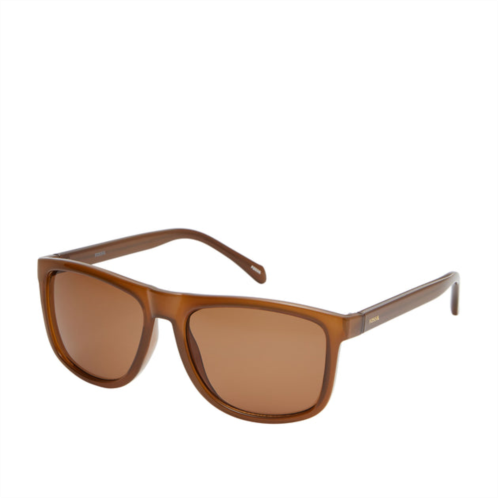 Fossil mens square sunglasses