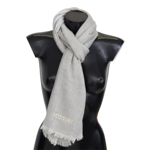 Missoni wool knit unisex neck wrap mens scarf