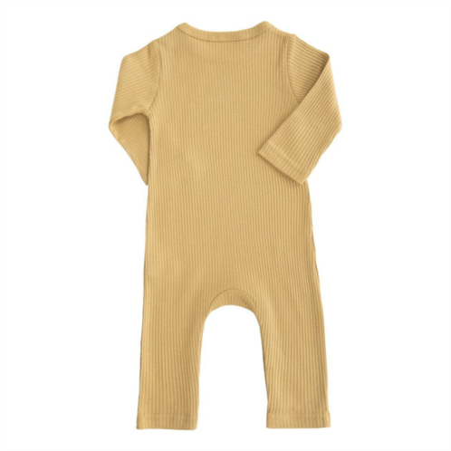 BANBLU yellow biscotti ls modal romper