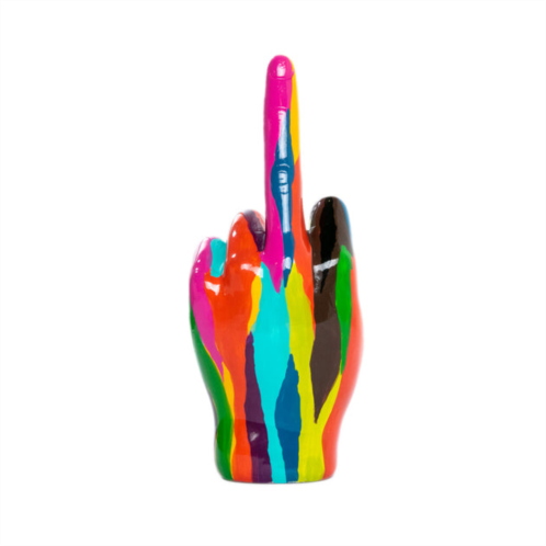 Interior Illusion Plus interior illusions plus graffiti middle finger tabletop - 8.5 tall