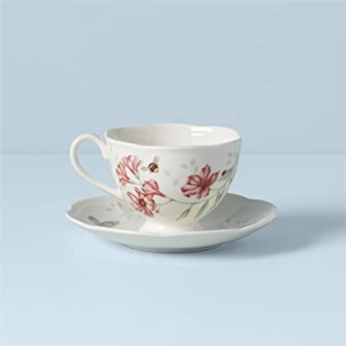 Lenox butterfly meadow dragonfly cup and saucer set