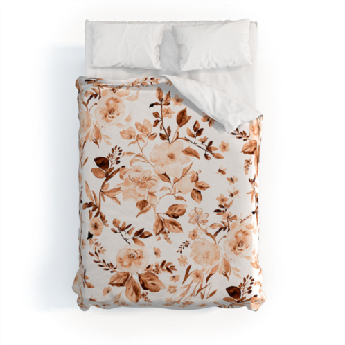 Deny Designs nika vintage boho garden polyester duvet