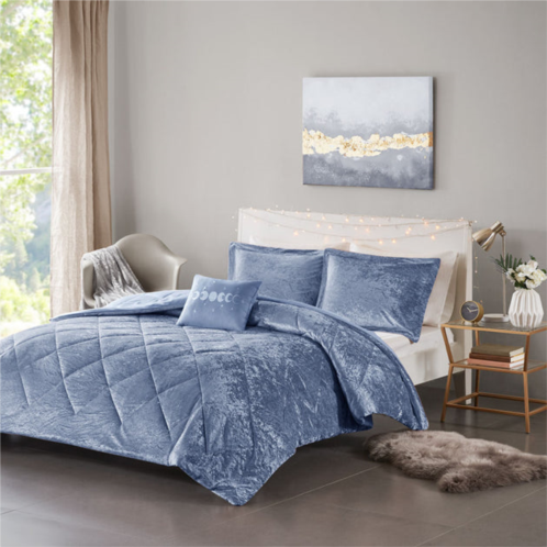 Simplie Fun felicia velvet comforter set