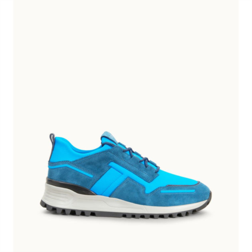 Tod sneakers in scuba effect fabric and suede