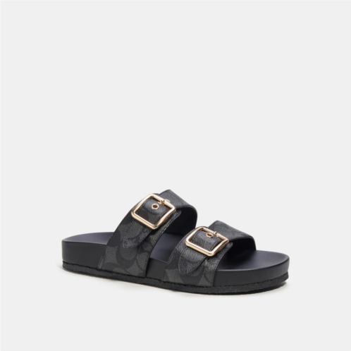 Coach Outlet allanah sandal in signature canvas