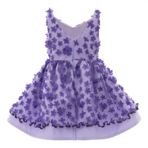 Tulleen purple ravine floral dress